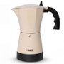 Princess 249431 Cafetera italiana eléctrica beige, 6 tazas